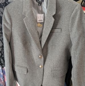 J Crew gray blazer NWT